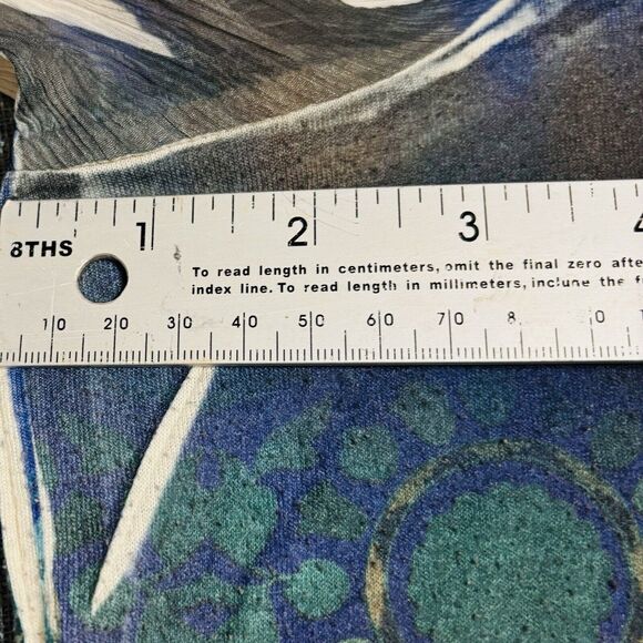 Whimsigoth Top 1X  Retro Asymmetrical Sleeves Studded Hippie 70’s byAvenida Axal - Picture 10 of 13